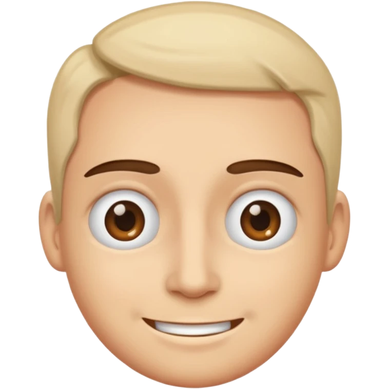 Smiling with eye bags emoji