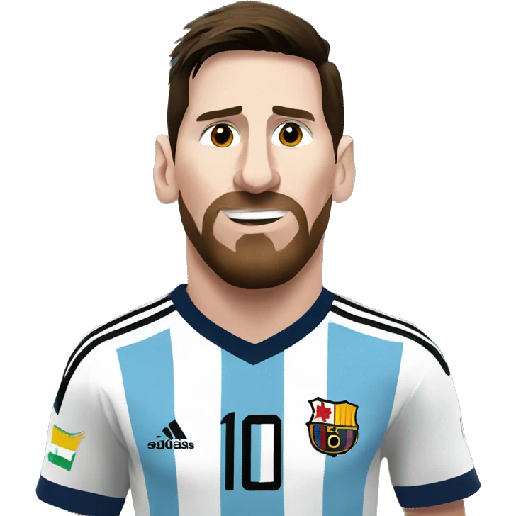 lionel messi world cup emoji