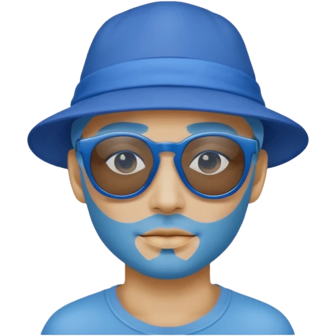 Yuǧalak Mavi tik emoji