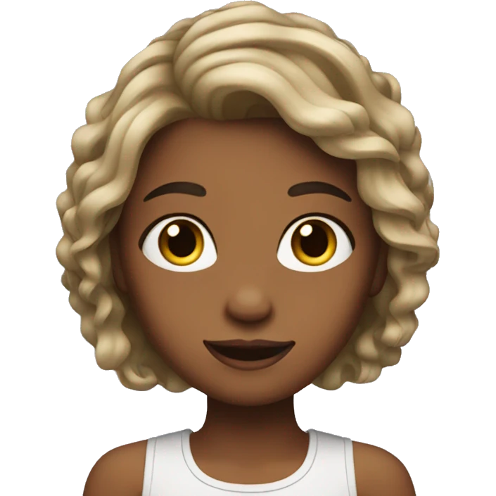 Girl who just got her hair done  emoji