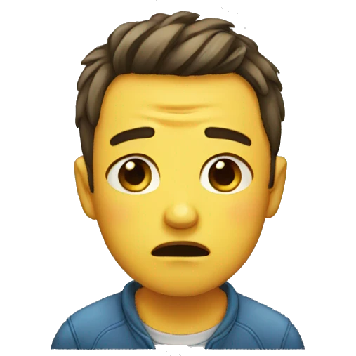 sad boy cry emoji