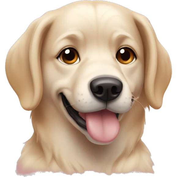 Dog heart eyes emoji