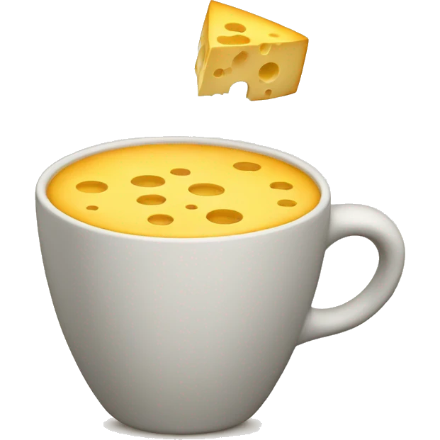 cheese in a cup emoji