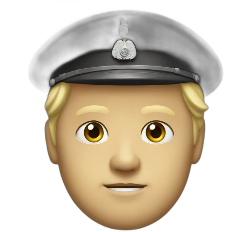 blond mussolini emoji