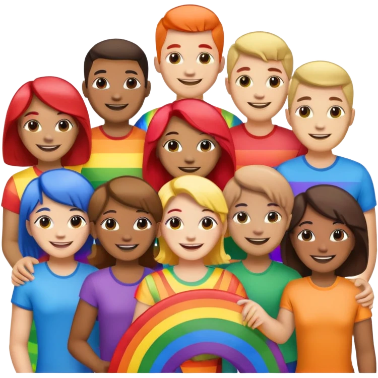 pride charcters emoji