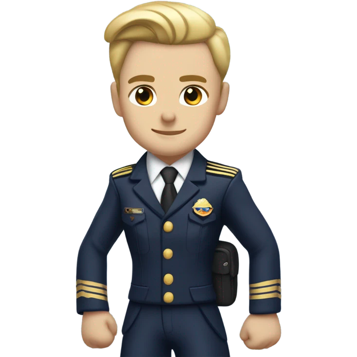 Airline Pilot Thor emoji