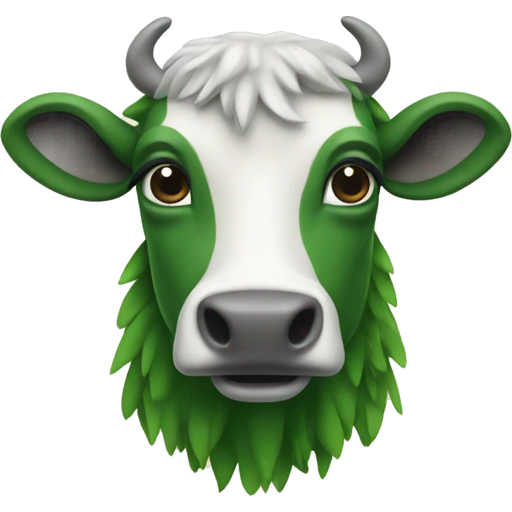 Vaca verde  emoji