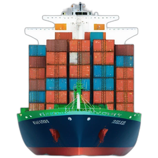 container ship emoji