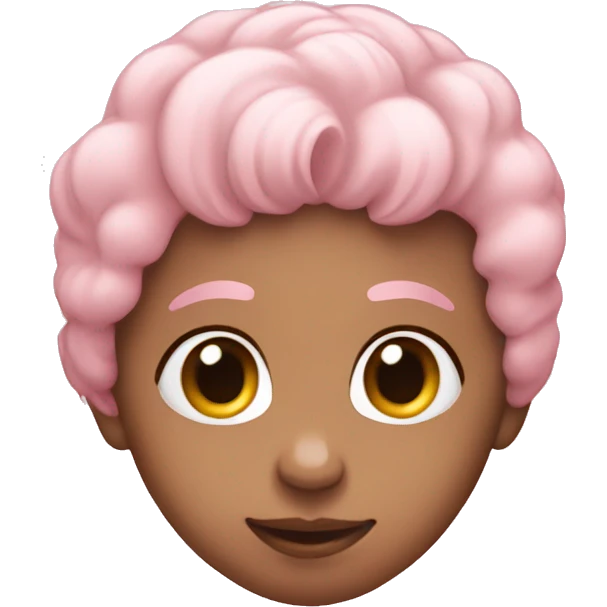 a light baby pink heart emoji
