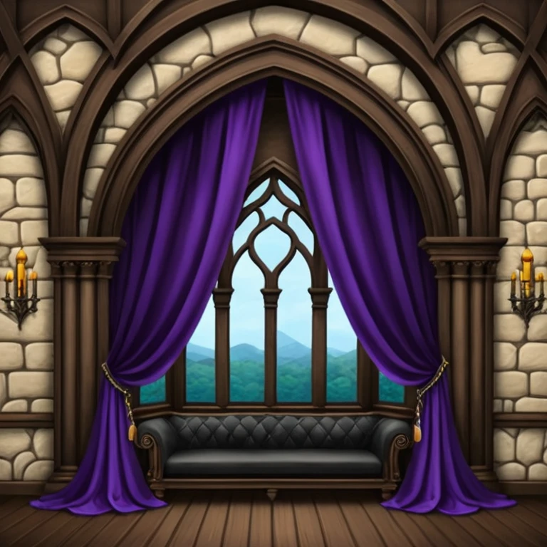   renaissance goth room interior  emoji