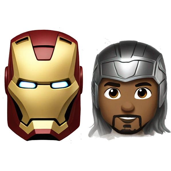 Iron man with thor emoji