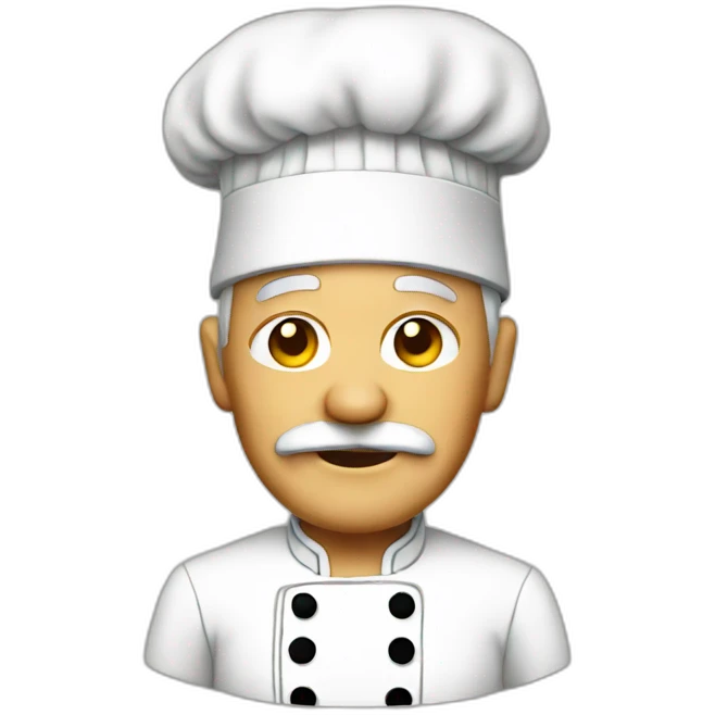 old chef emoji