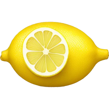squeezed lemon emoji