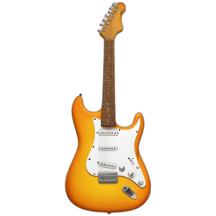 guitar with midi keyboard emoji