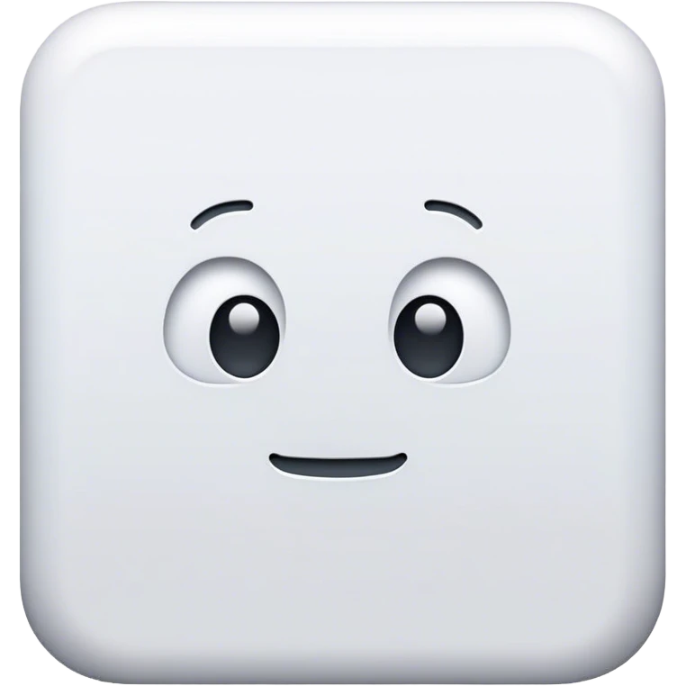 vertically white rectangle  emoji