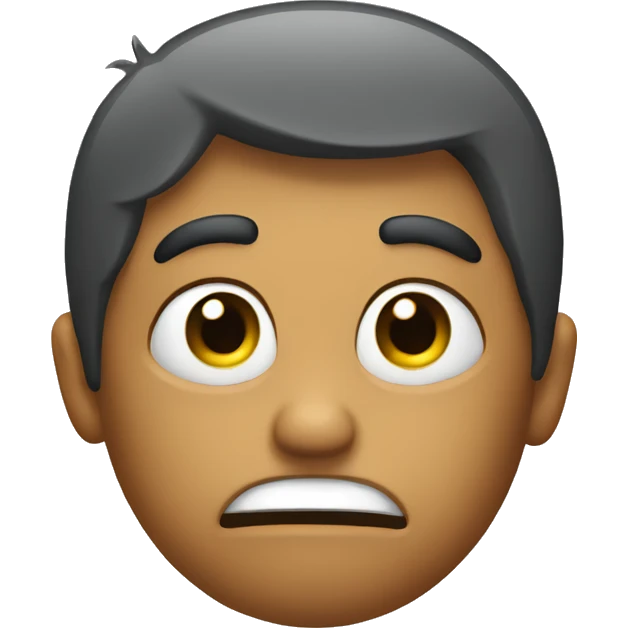 Confused scratching head emoji