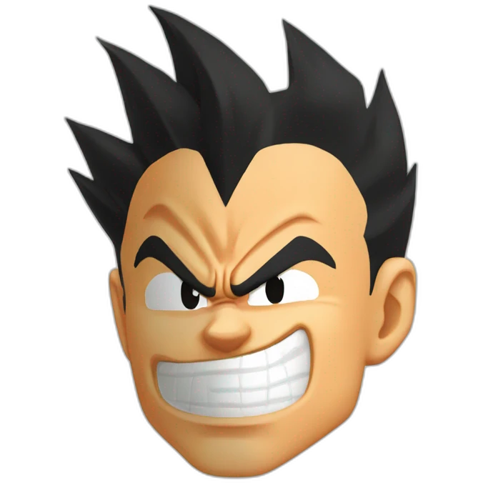 Goku vs vegeta emoji