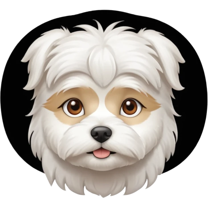 smille white Maltese emoji