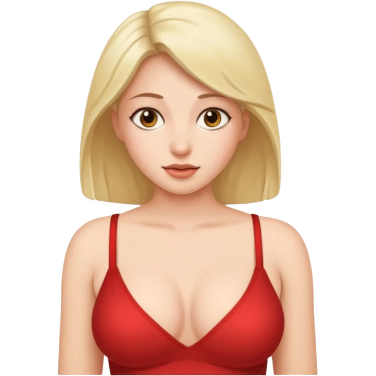 Nsfw woman showing tits emoji