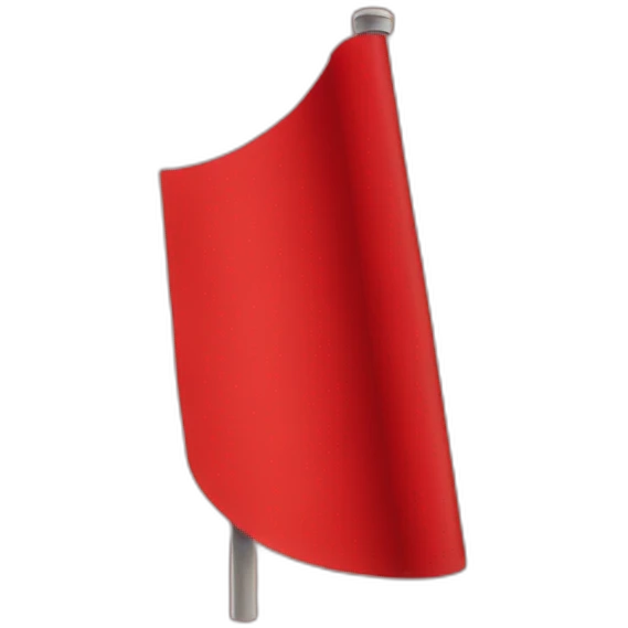 red flag emoji