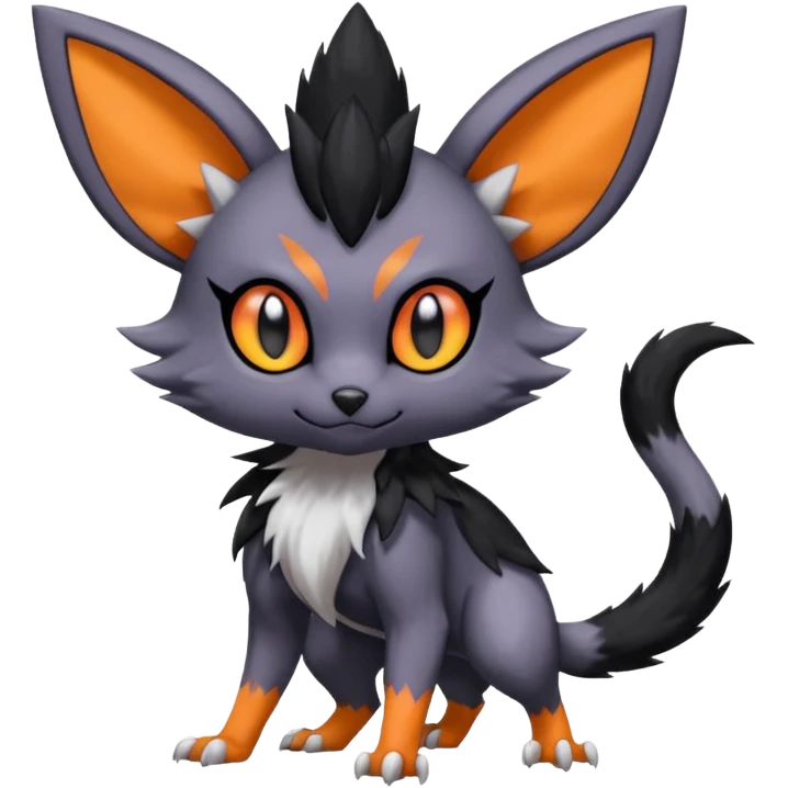 Noibat-Lykoi-Nargacuga-Torracat-fusion-Fakemon-Pokémon-creature  emoji