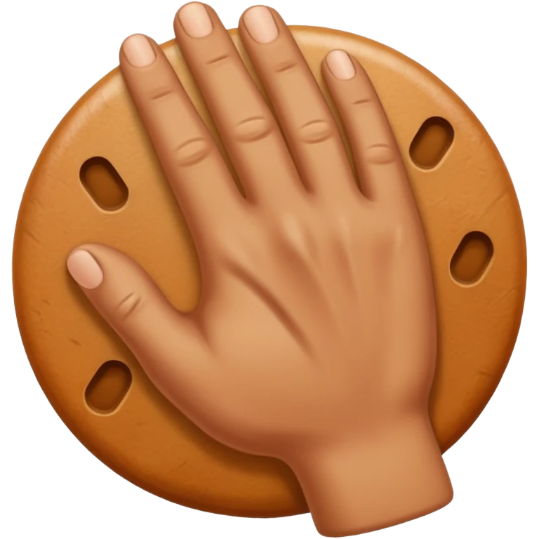 hand knock emoji