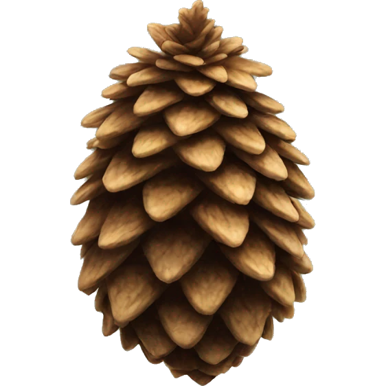 Pine cone  emoji