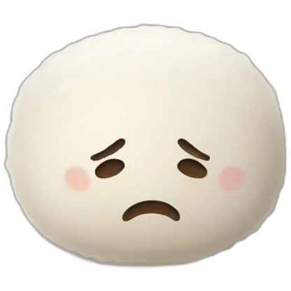 sad rice emoji emoji