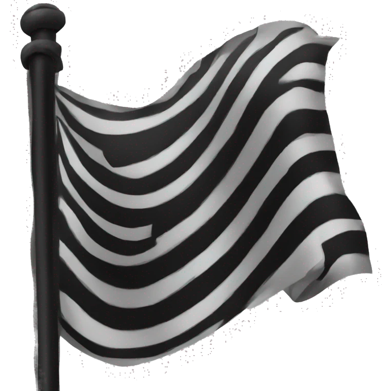 black flag emoji