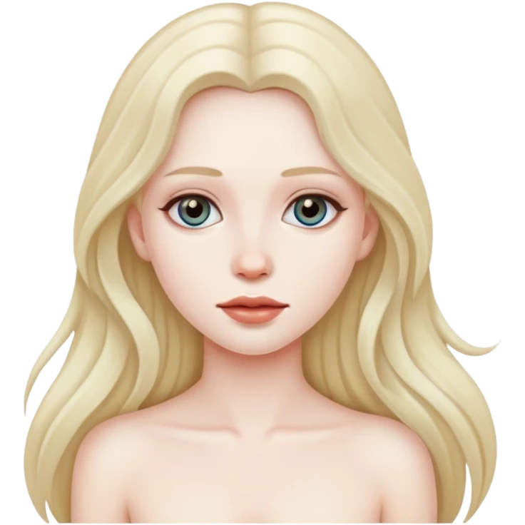 Голая женщина  emoji