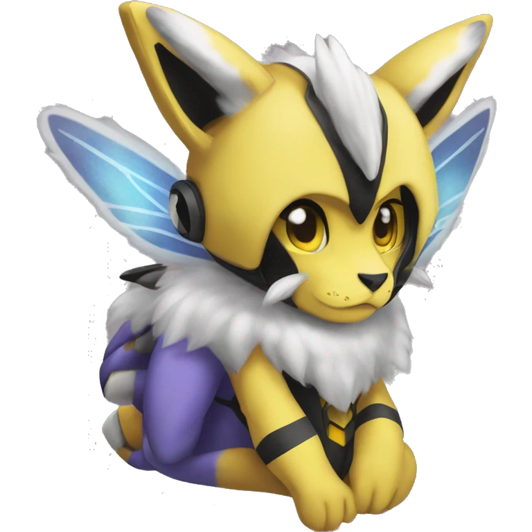 Anthro Metabee Medabee Renamon Zeraora emoji