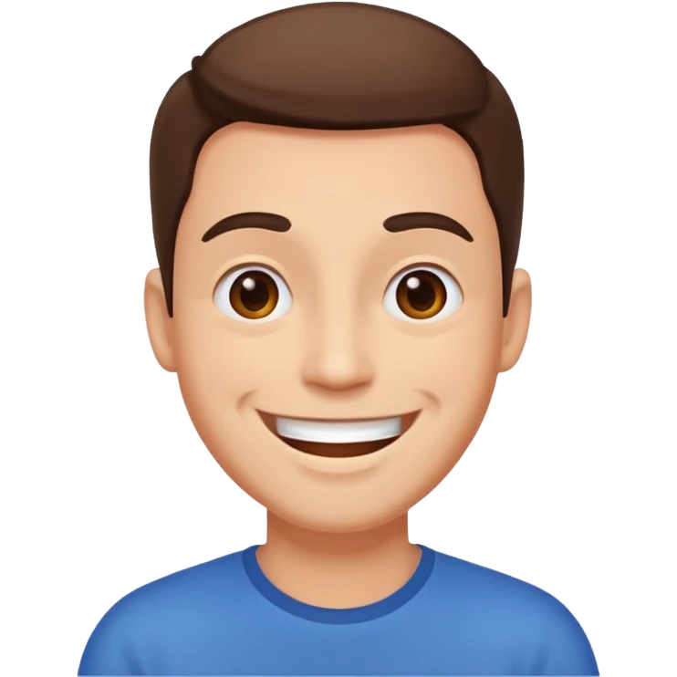 generate a emoji of man saying hii with normal skintone emoji