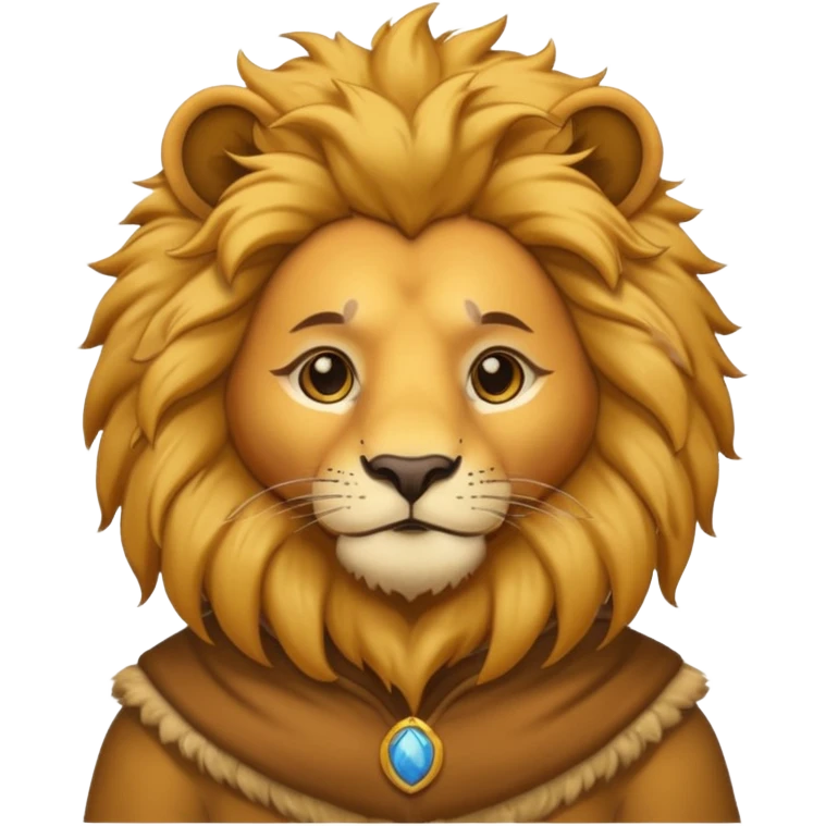 human in a lion costume  emoji