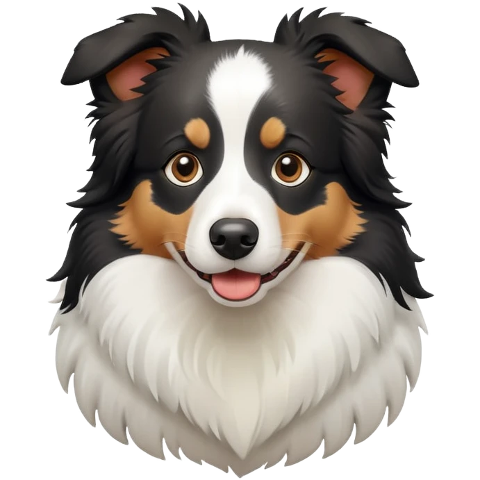 Border collie cute emoji