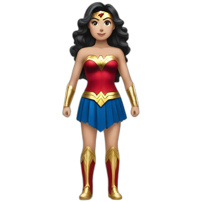 wonderwoman costume emoji