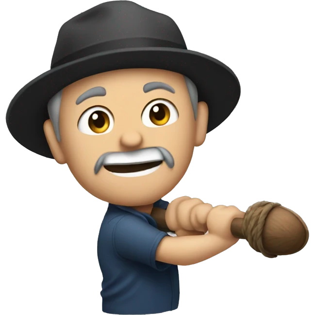 walter whit hitting the griddy emoji