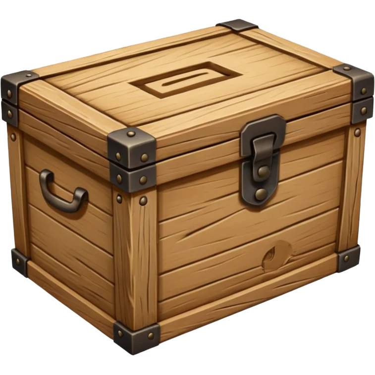 Make the box look realstic like made from an human emoji