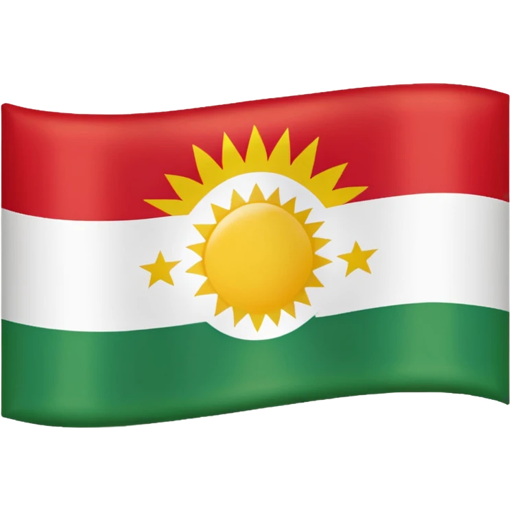 Kurdistan flag emoji