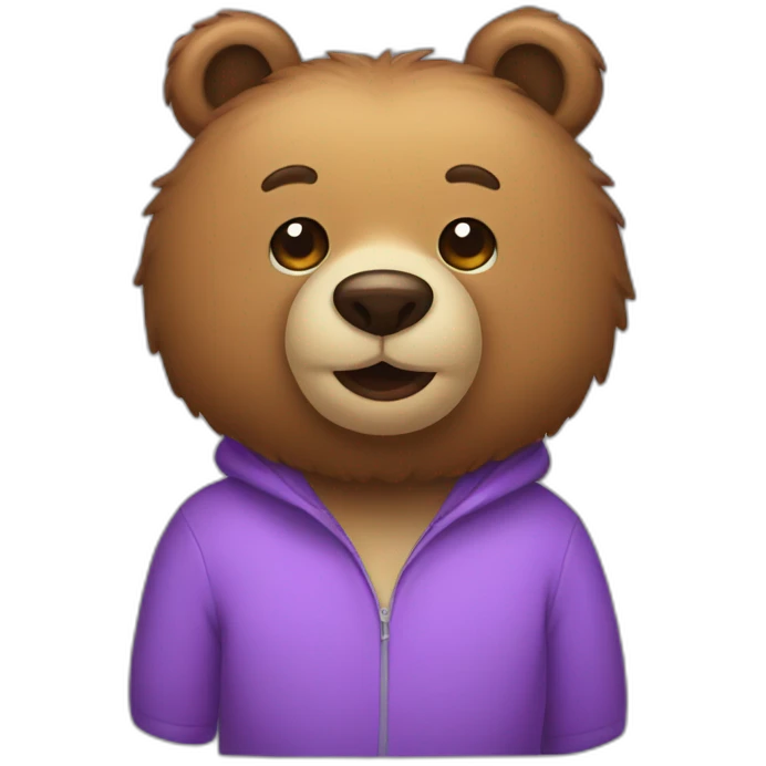 Gay bear emoji