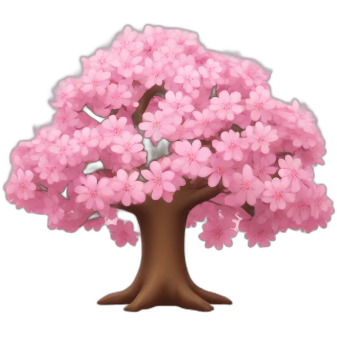Arbre sakura emoji