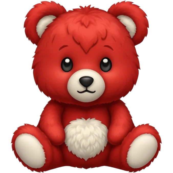 red teddy  emoji