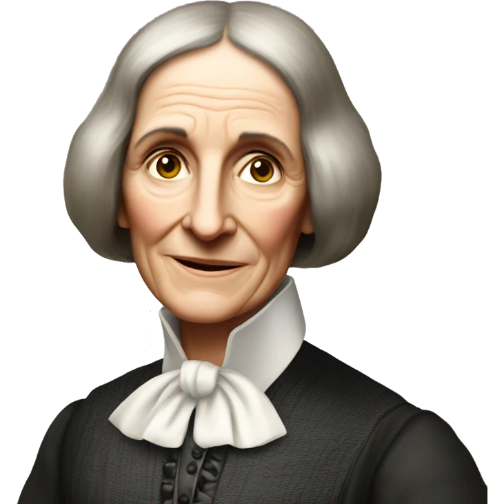 George Eliot (real name Mary Ann Evans) british writer emoji