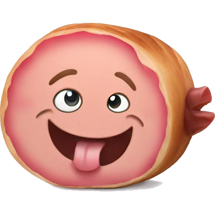 happy ham emoji