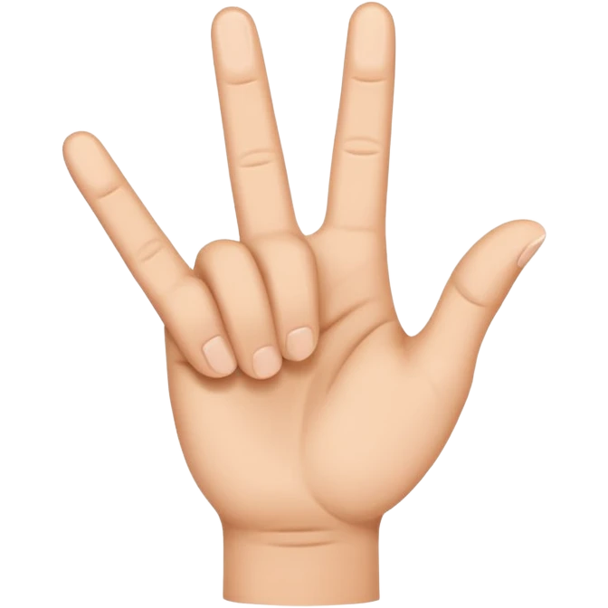 Hand sign right emoji