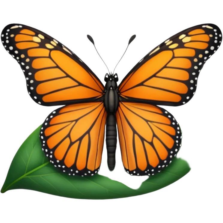 monarch butterfly emoji