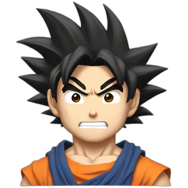 Goku power emoji