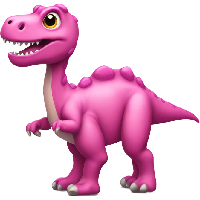 pink dinosaur emoji