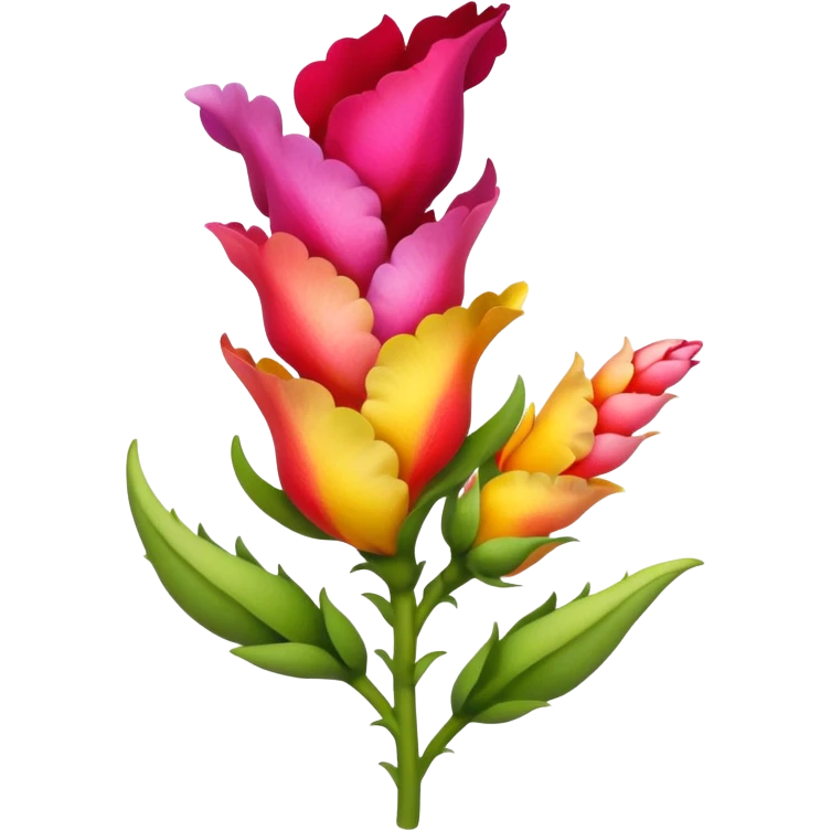 snapdragon flower emoji
