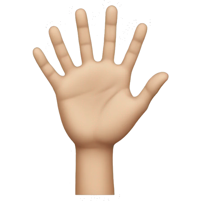 Hand emoji