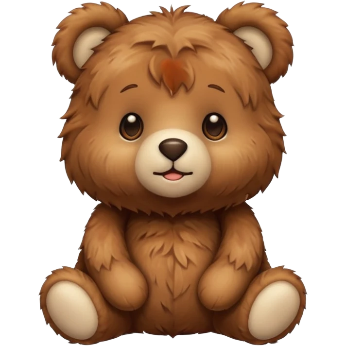 cute teddy bear emoji